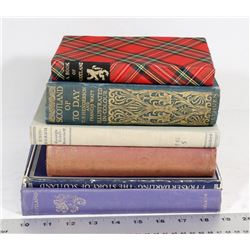 6 ILLUSTRATED BOOKS ON SCOTLAND - ALL PUBLISHED
