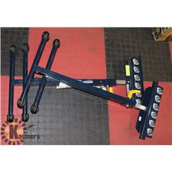 2 MASTERCRAFT 3 IN 1 WORKPIECE SUPPORT STANDS