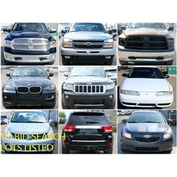 FEATURED LOT: VEHICLES!