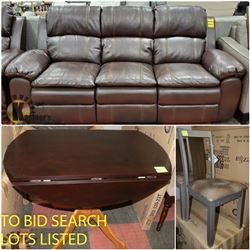 FEATURED LOT: NEW FURNITURE!