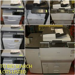 FEATURED LOT: COMMERCIAL PRINTERS!