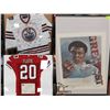 Image 1 : FEATURED LOT: SIGNED MOHAMMED ALI & FRAMED JERSEYS