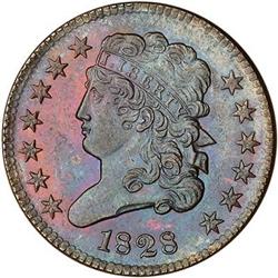 [L#1006] 1828 H1C C-3 R1 MS62.