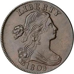 [L#1026] 1803 L1C S-255 R1 AU55.