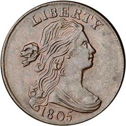 [L#1030] 1805 L1C S-267 R1 AU55.