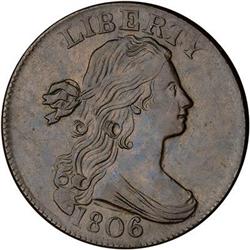 [L#1031] 1806 L1C S-270 R1 AU58.