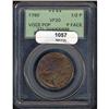 Image 1 : [L#1057] 1760 1/2p Voce Populi N-12 R2 PCGS VF20
