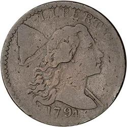[L#1208] 1794 L1C S-63 R3- VG7.
