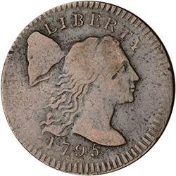 [L#1227] 1795 L1C S-77 R3+ VG10. Plain Edge.