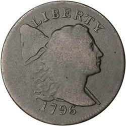 [L#1231] 1796 L1C S-81 R3- VG7. Liberty Cap.