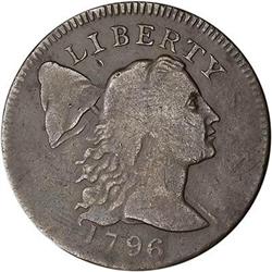 [L#1236] 1796 L1C S-85 R5- VG8. Liberty Cap.