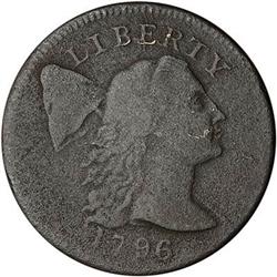 [L#1237] 1796 L1C S-86 R5 G5+. Liberty Cap.