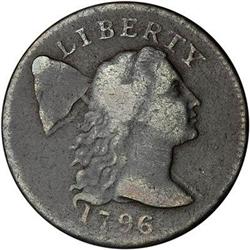 [L#1238] 1796 L1C S-87 R3- VG8. Liberty Cap.