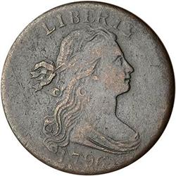 [L#1245] 1796 L1C S-92 R3+ VG10.