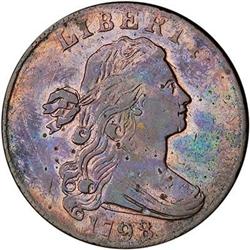 [L#1354] 1798 L1C S-184 R2- F12. Ex Alto