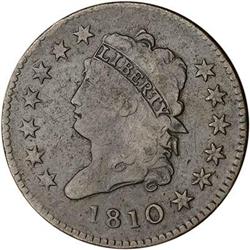 [L#1493] 1810 L1C S-285 R2 VG10. Turban Head.