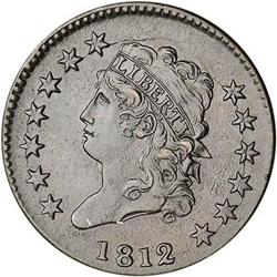 [L#1505] 1812 L1C S-291 R2+ VF25 Sm Dt Turban Ex Alto