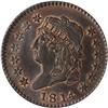 Image 1 : [L#1511] 1814 L1C S-294 R1 NGC MS64 BN Cross 4 Turban