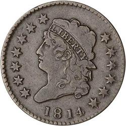 [L#1512] 1814 L1C S-294 R1 F15+. Crosslet 4.