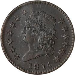 [L#1513] 1814 L1C S-294 R1 PCGS AU55