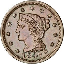 [L#1793] 1847 L1C N-29 R3 AU55.