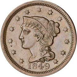 [L#1851] 1849 L1C N-9 R4+ EF45.