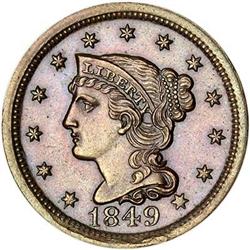 [L#1854] 1849 L1C N-11 MS60