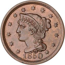 [L#1872] 1850 L1C N-7 R2 MS60+.