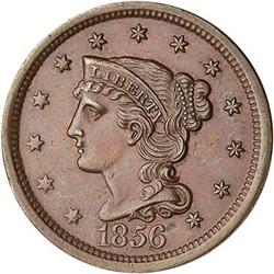 [L#1990] 1856 L1C N-13 R1 AU58.