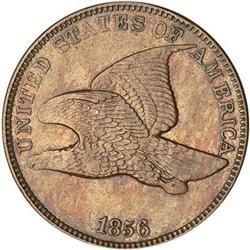 [L#3001] 1856 FE 1c EF40 Old ANACS certified