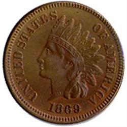 [L#3016] 1868 1c MS63BN