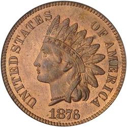 [L#3021] 1876 1c PCGS MS65RB