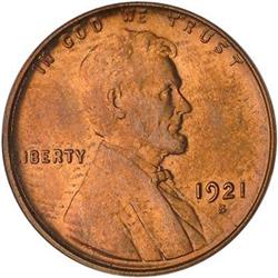 [L#3089] 1921-S 1c PCGS MS64 Red