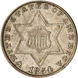 [L#3130] 1854 3cS NGC MS64