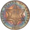 Image 1 : [L#3139] 1871 3cS PCGS MS67