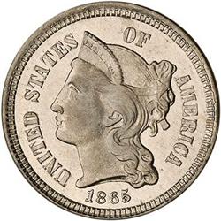 [L#3146] 1865 3cN NGC MS64