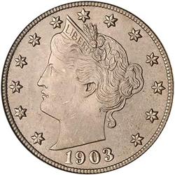 [L#3202] 1903 5c PCGS MS66