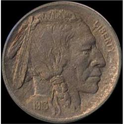 [L#3238] 1913 5C TYPE 2 AU58 PVC haze