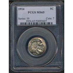 [L#3246] 1914 5c PCGS MS65