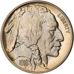 [L#3258] 1916-S 5c MS65