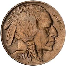 [L#3267] 1920 No F 5c NGC AU50