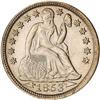 Image 1 : [L#3342] 1853 Arrows 10c PCGS MS65