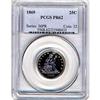 Image 1 : [L#3424] 1869 25c PCGS PF62