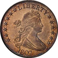 [L#3524] 1807 HE 50c NGC AU58