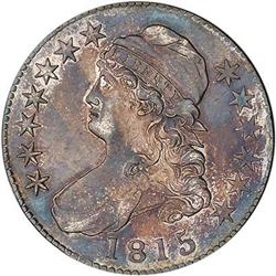 [L#3527] 1815/2 50C MS62 RAW