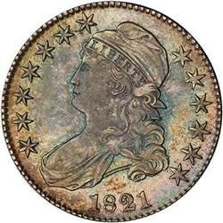 [L#3532] 1821 50c NGC AU58