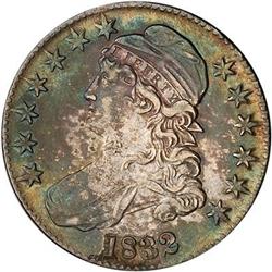 [L#3542] 1832 50c NGC AU58