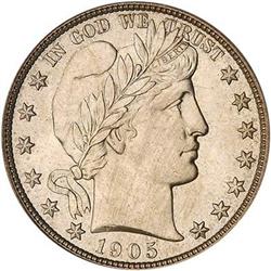 [L#3570] 1905 50c PCGS MS65