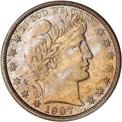 [L#3571] 1907 50c NGC MS64