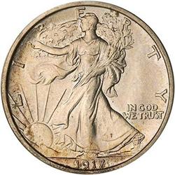 [L#3581] 1917 50c NGC MS64